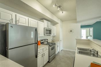 Renovated kitchen at hawthorne at lake heather in  birmingham, al
